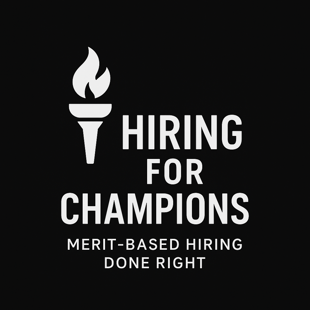 Hiring for Champions Logo